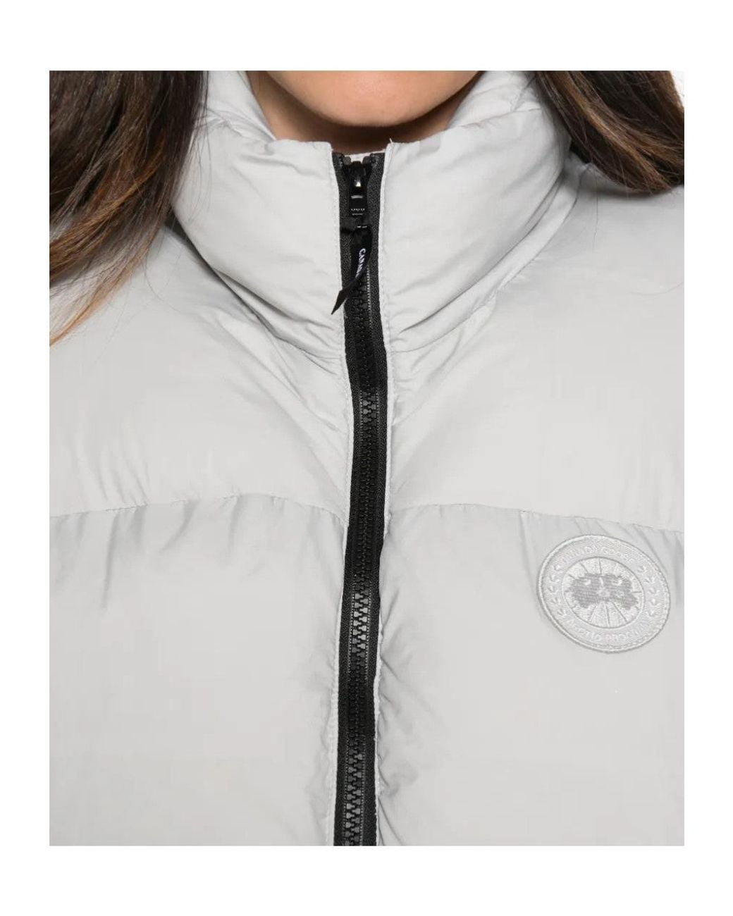 Canada Goose Gray Fallon Down Puffer Vest