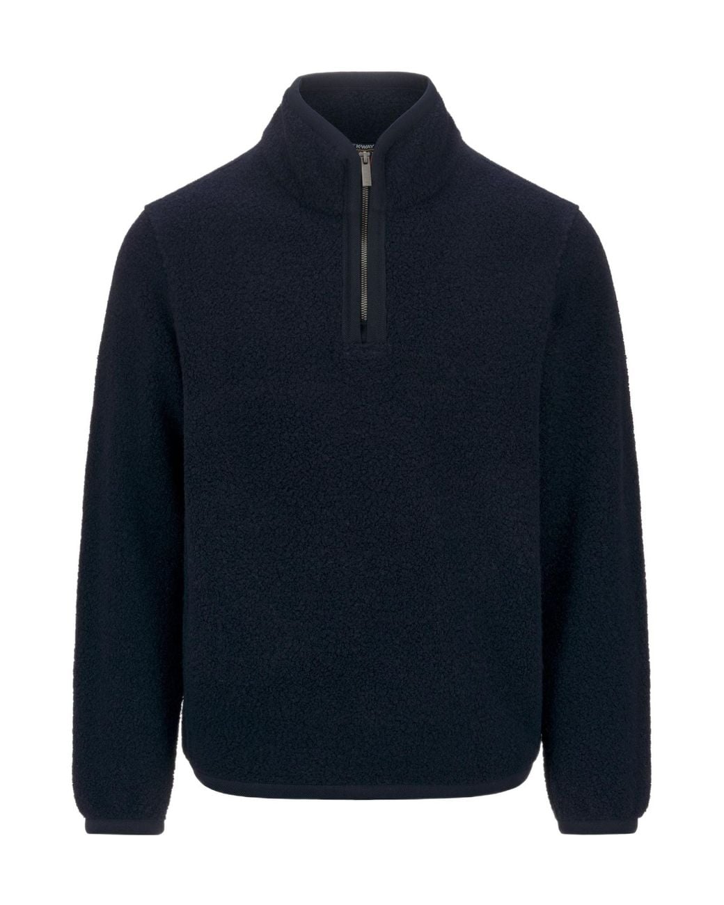 K-Way Blue Fleece Sweatshirt for men