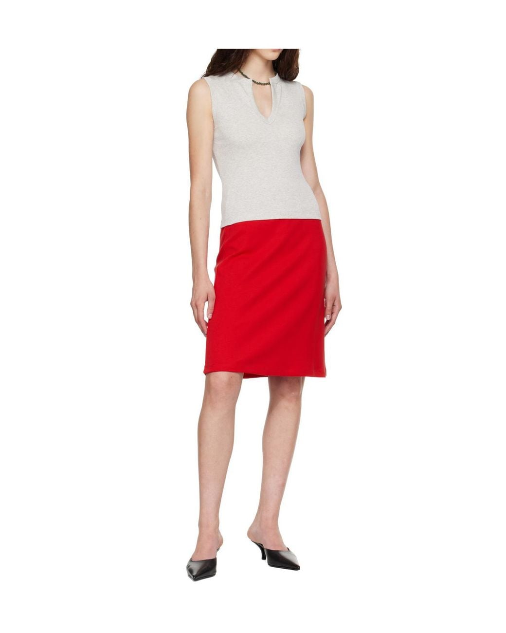 Flore Flore Red Jill Vest