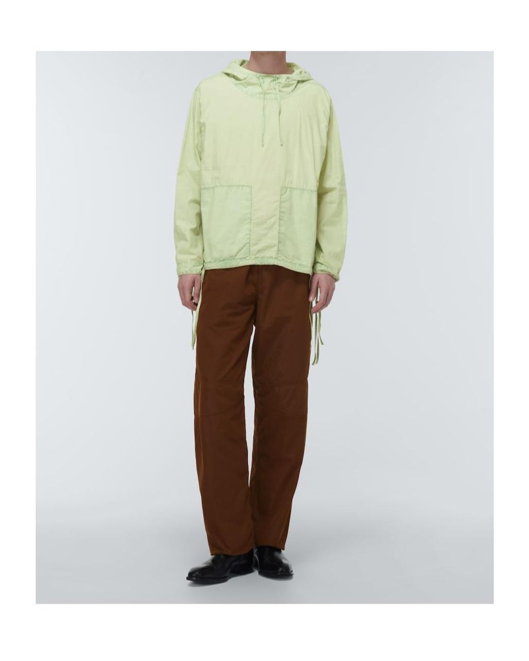 RANRA Green Steinn Hoodie for men