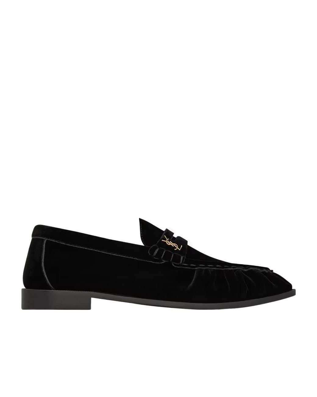 Saint Laurent Black Le Loafer Supple