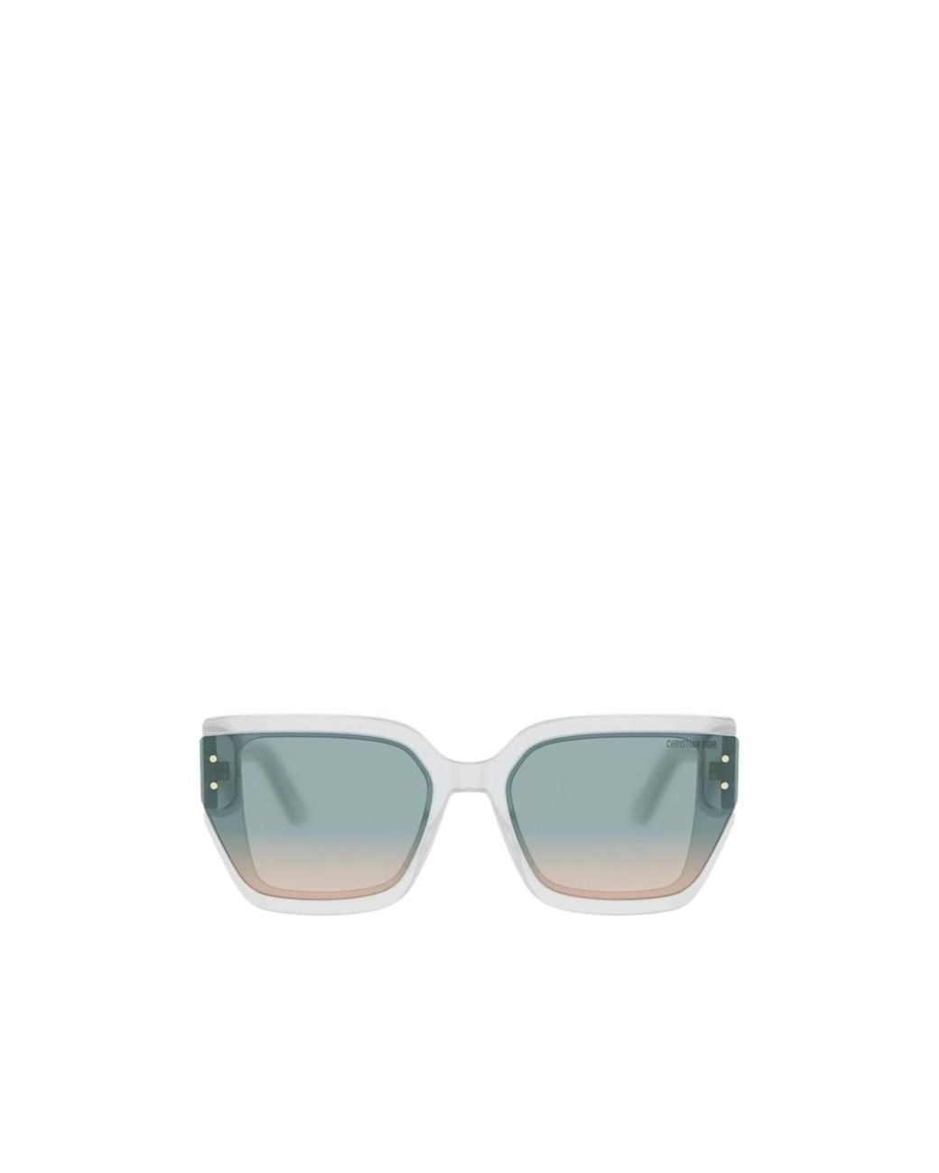 Dior Blue Eyewear Square Frame Sunglasses