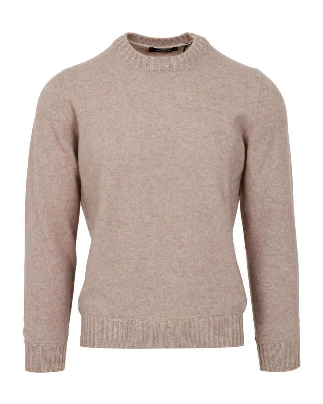 Gran Sasso Brown Crew Neck Sweater for men
