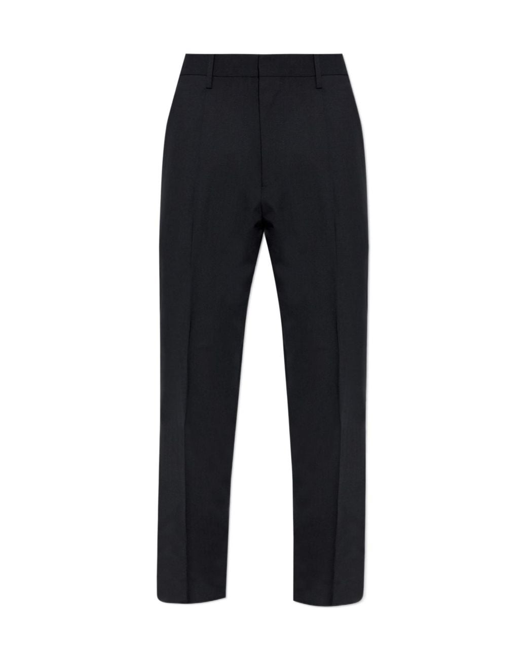 DSquared² Black Tailored Wool Pants for men