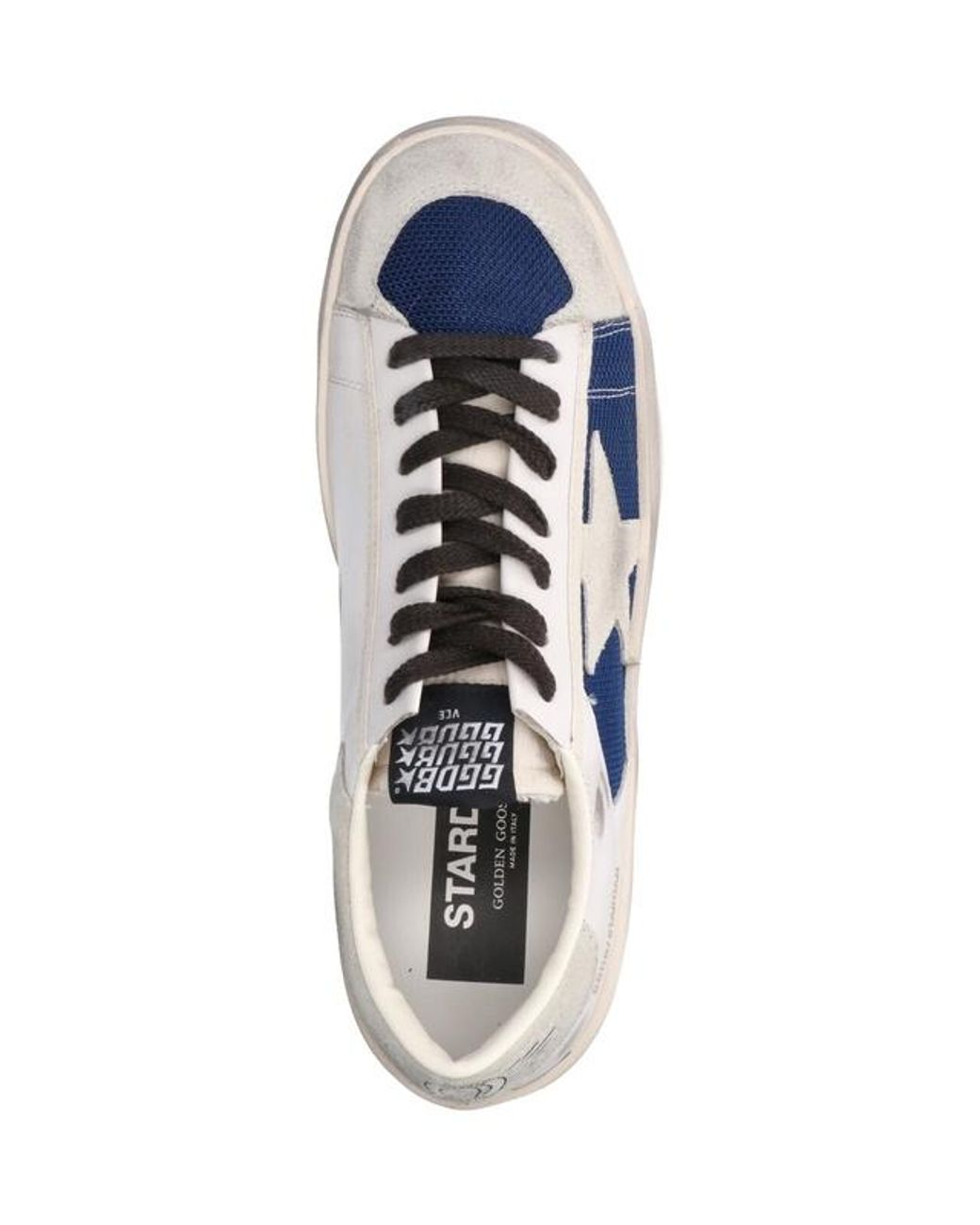 Golden Goose Deluxe Brand Blue Star Low-Top Sneakers for men
