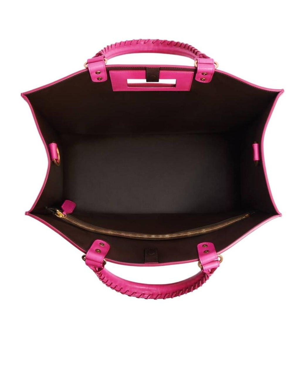 Balenciaga Pink Le City Sleek Tote Bag Large