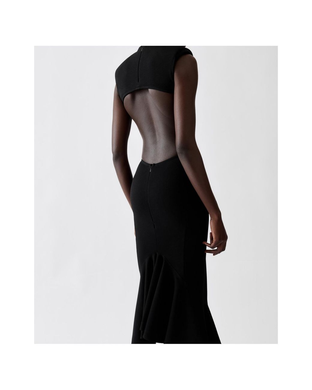 Jacquemus Black The Palmier Sleeveless Dress