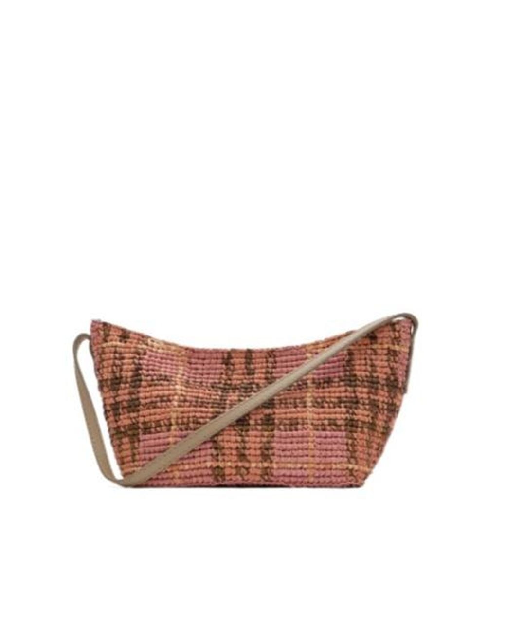 Burberry Brown Margate Zip-Up Mini Shoulder Bag