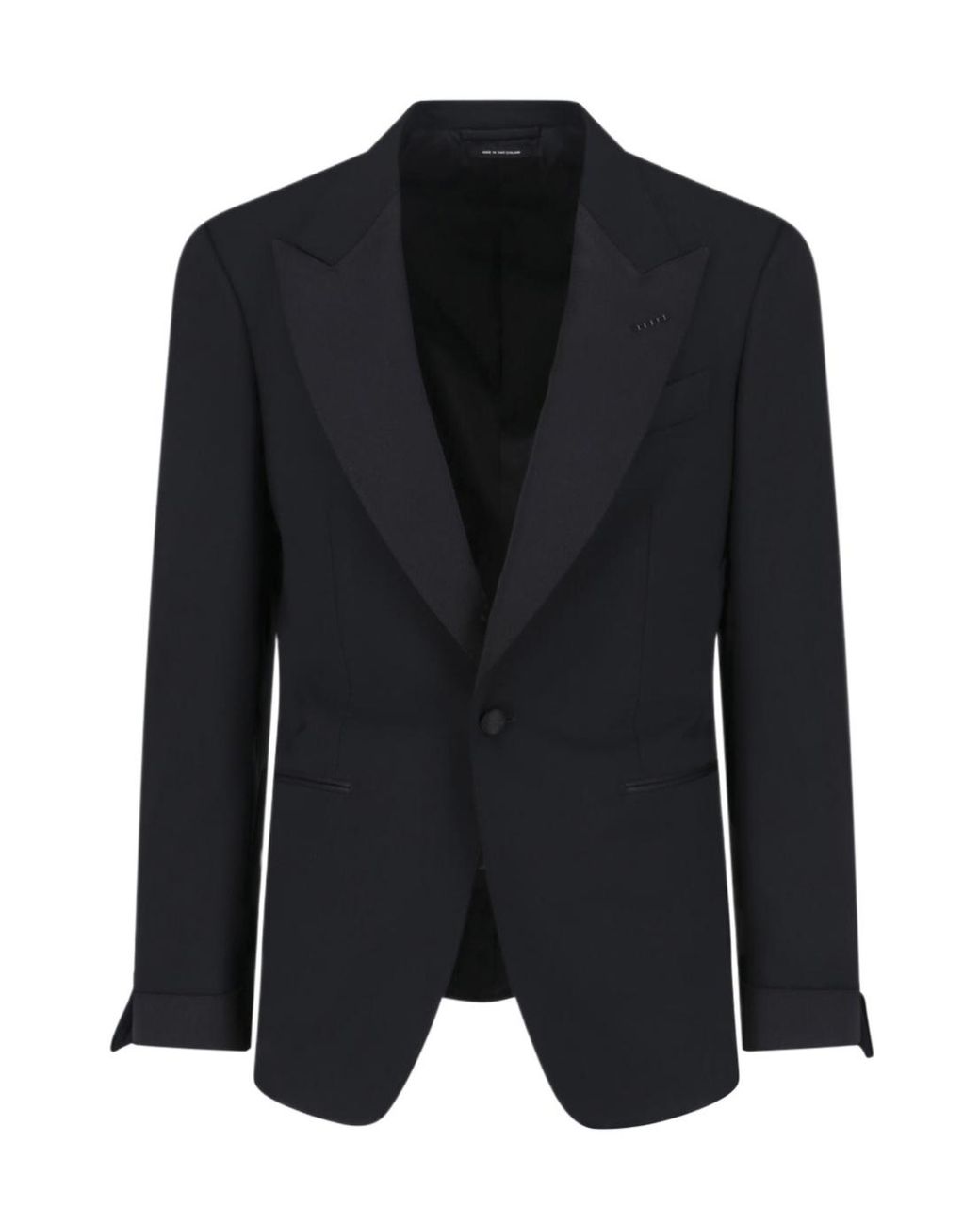 Tom Ford Black Single Breasted Blazer for men