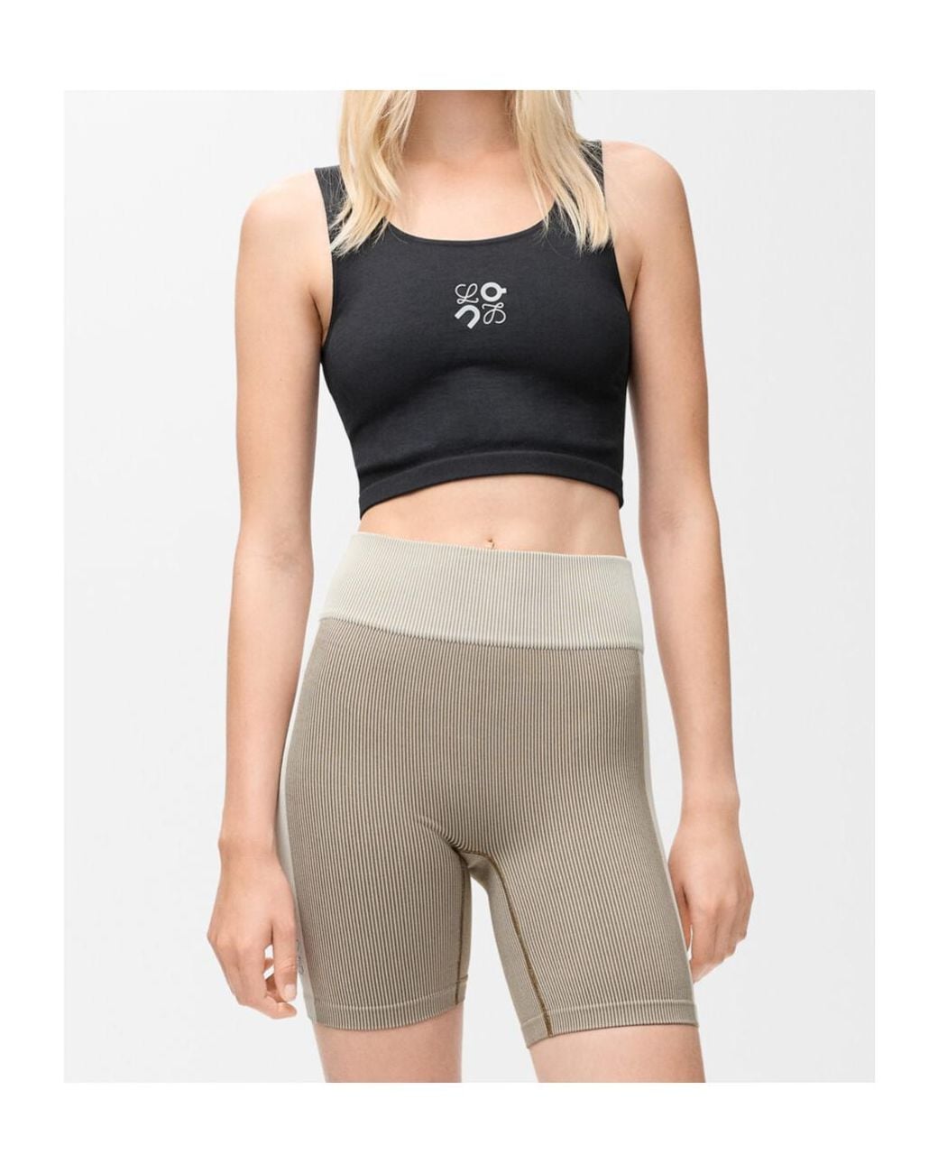 Loewe Black Seamless Bra