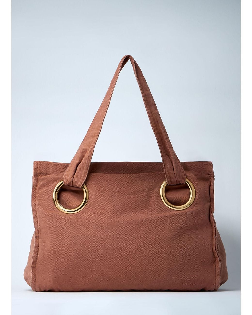 Chloé Brown Chloé Plage Large Tote Bag