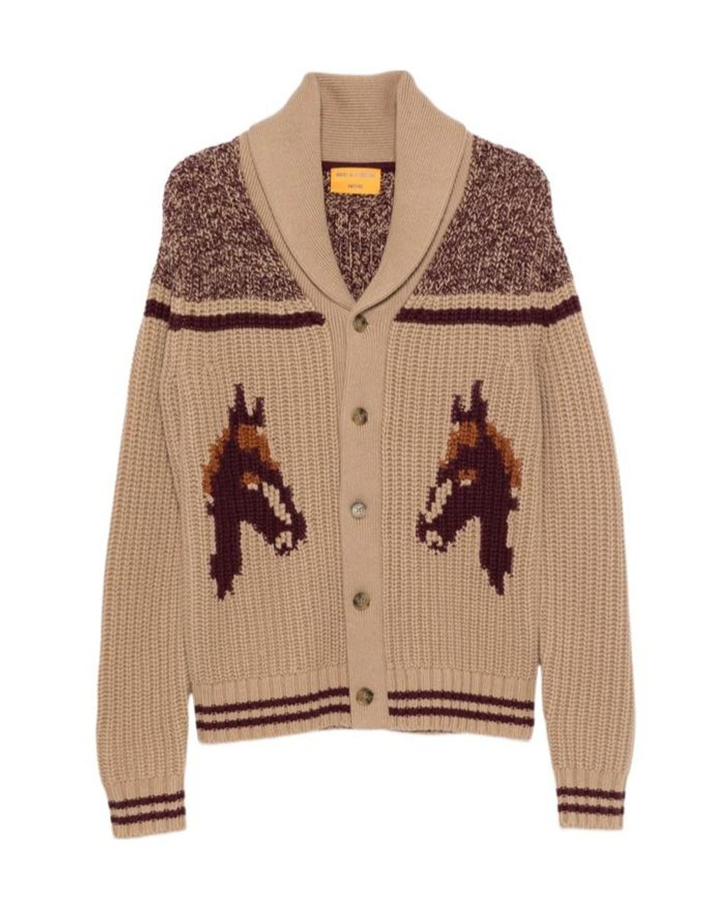 Guest In Residence Brown Rodeo Cardigan for men