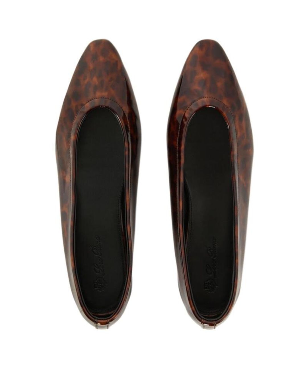 Loro Piana Brown Primula Slip-On Ballet Flats