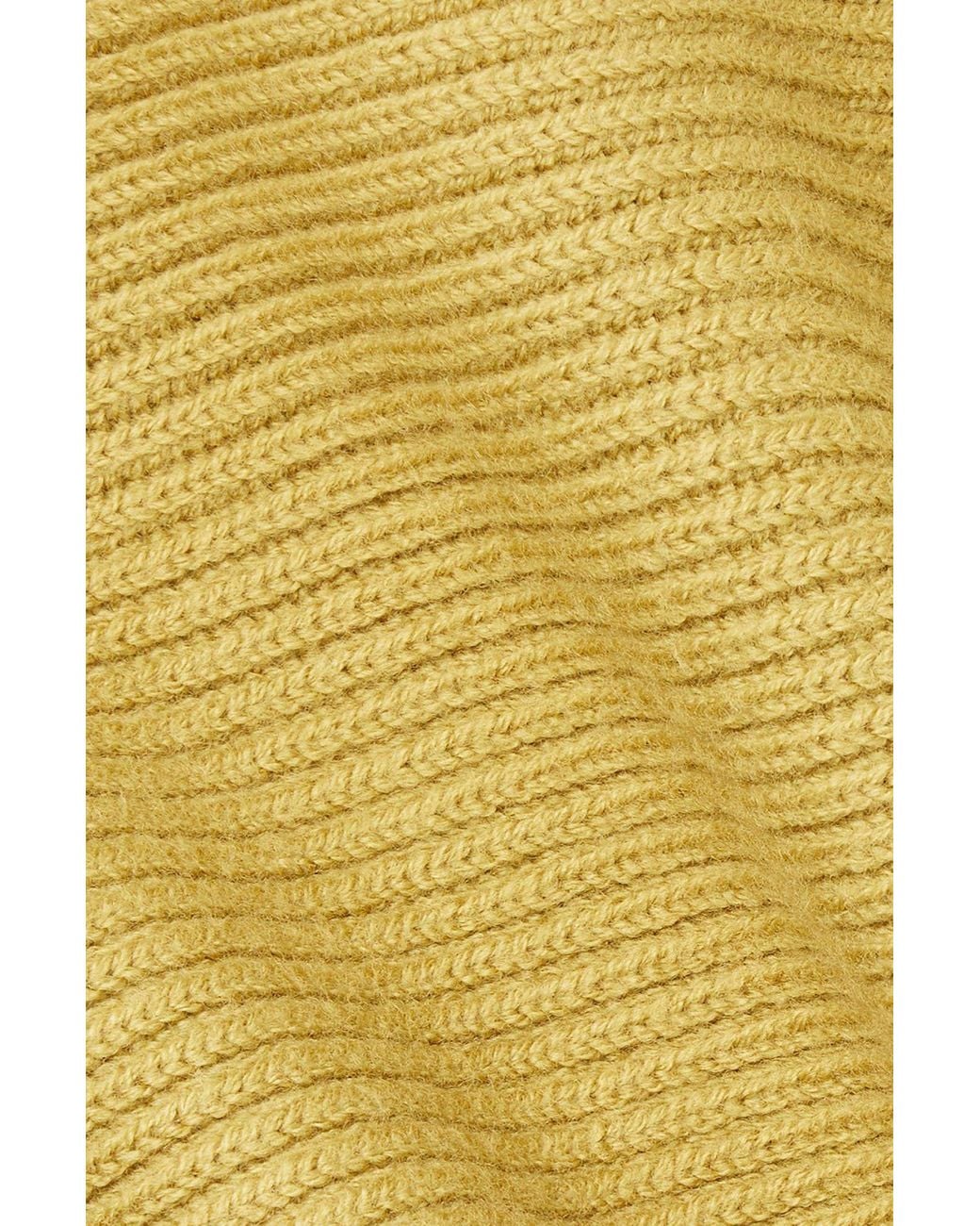 Boss Yellow Logo Scarf for men