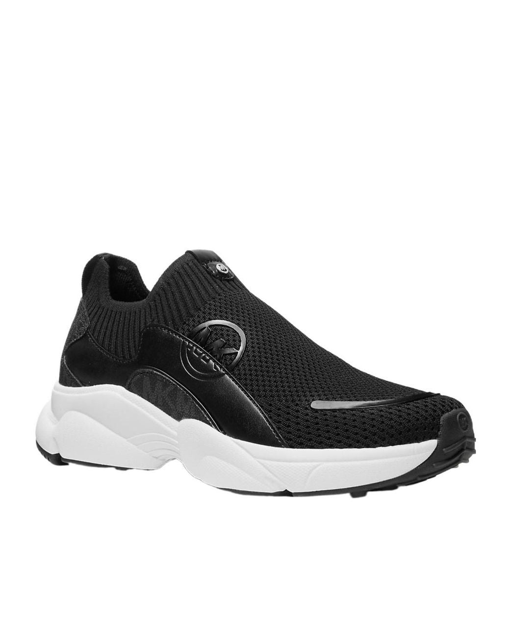 MICHAEL Michael Kors Black Sami Stretch Knit Sneakers