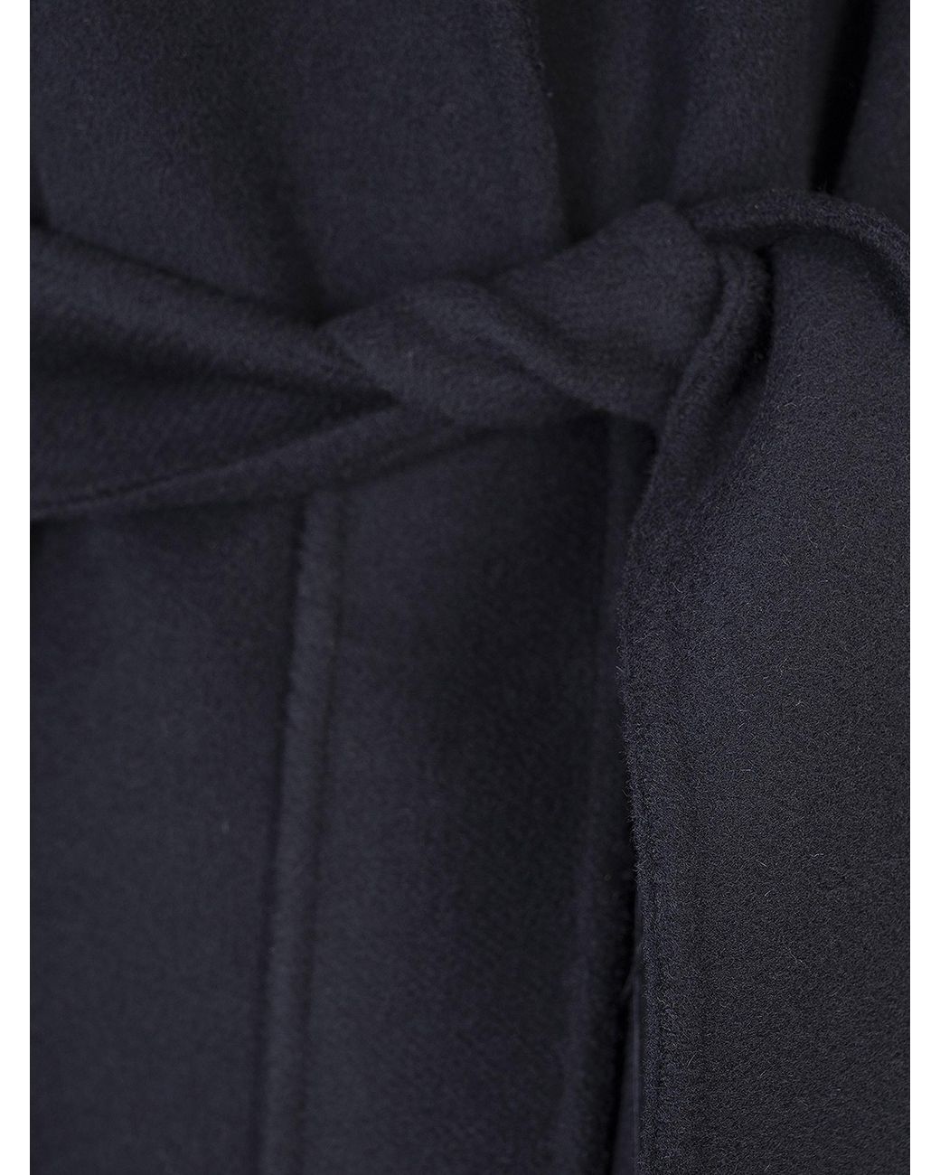 Max Mara Blue 'S Anna Belted Long Coat