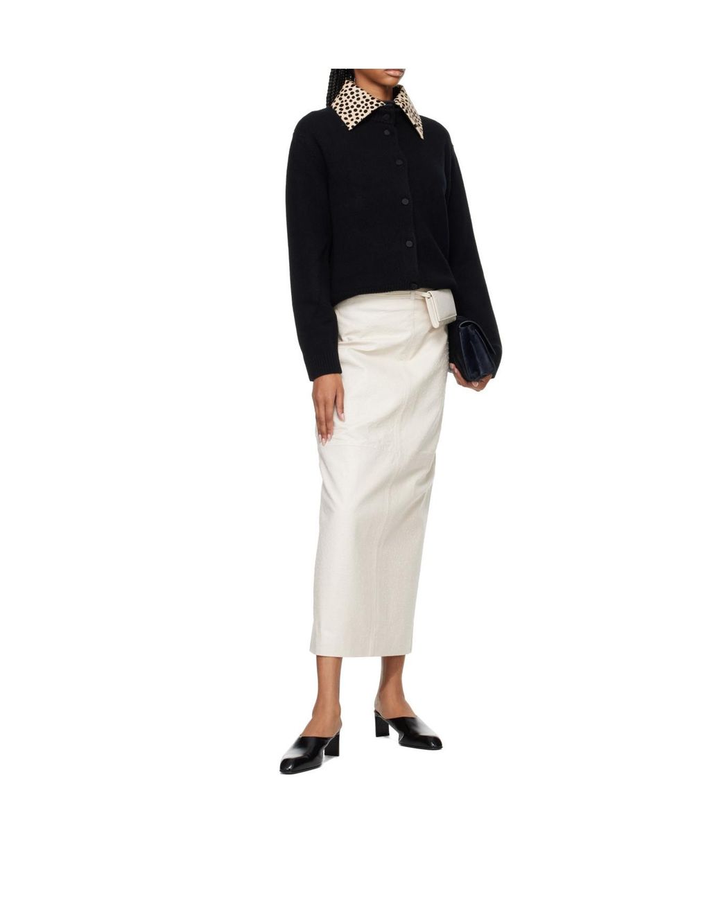 Rohe White Belted Skirt
