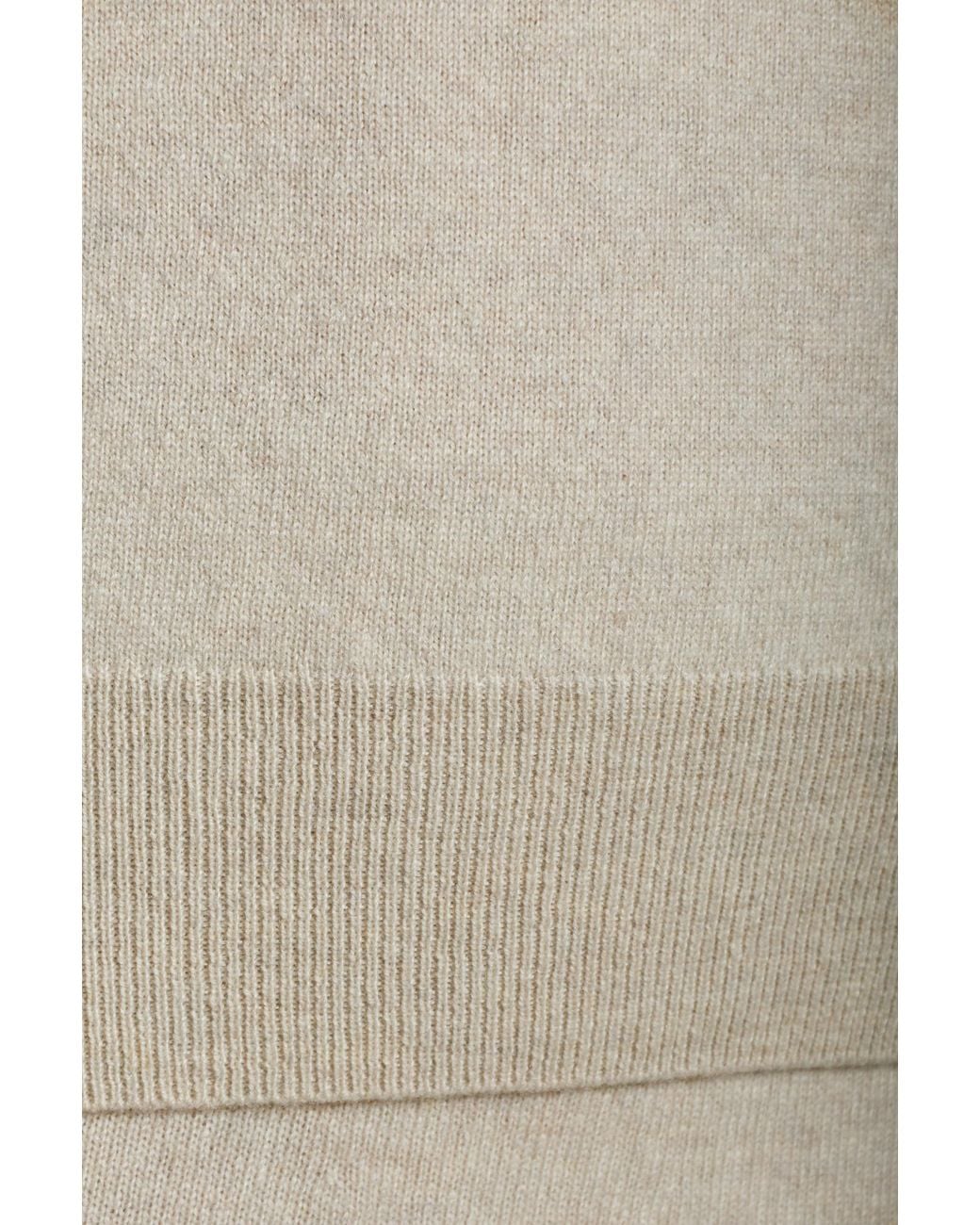 Lisa Yang White Cambie Open-Back Knitted Sweater