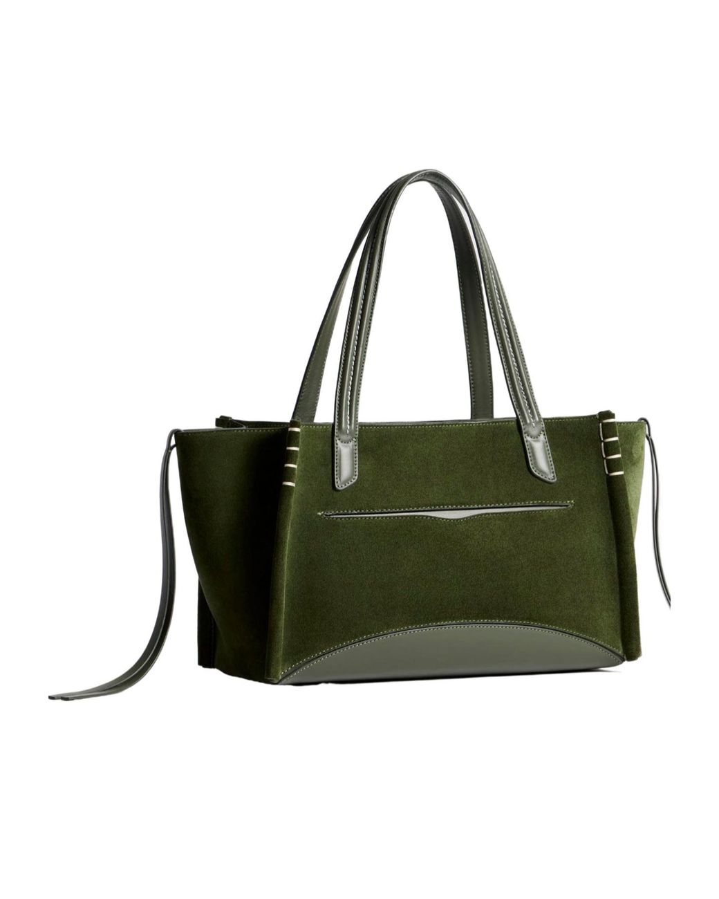 J.W. Anderson Green Jw Anderson Elongated Loafer Cabas Bag