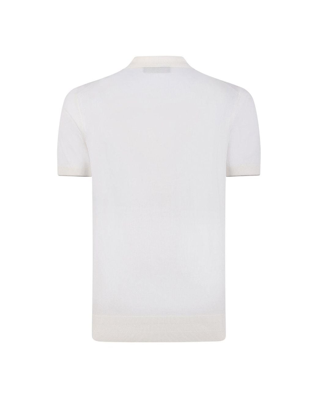 Boss White Boss Fine Knit Polo Shirt for men