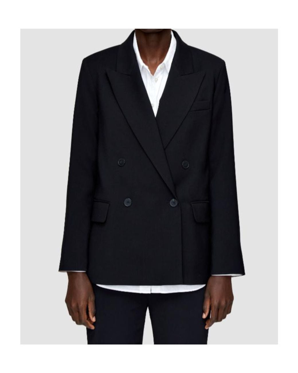 Joseph Blue Double-Breasted Blazer