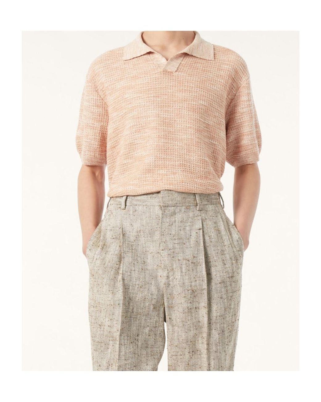 Loro Piana Natural Savan Polo Shirt for men