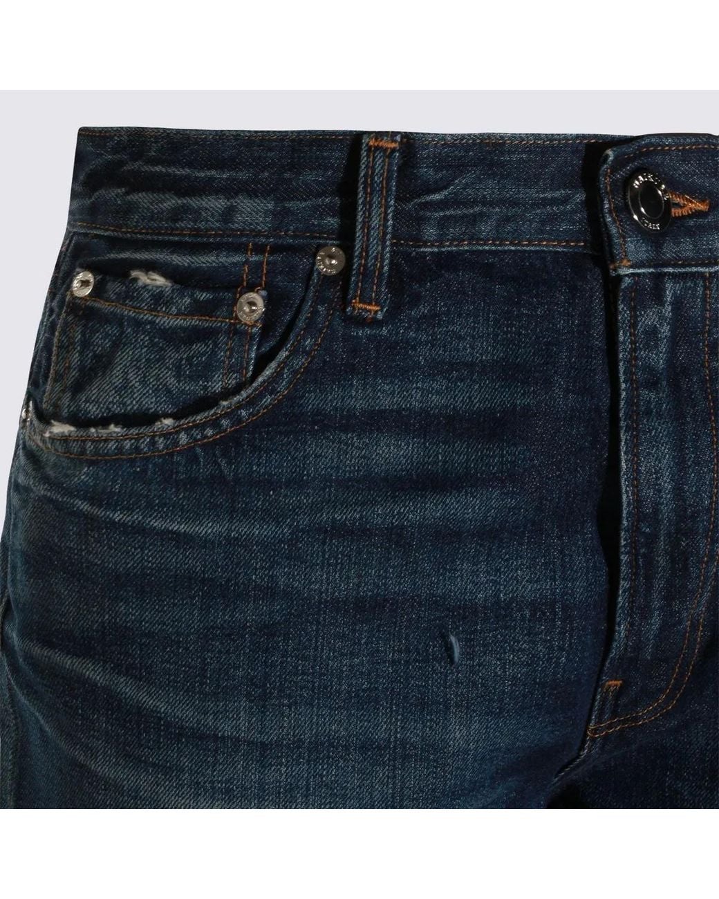 Haikure Blue Straight-Leg Jeans