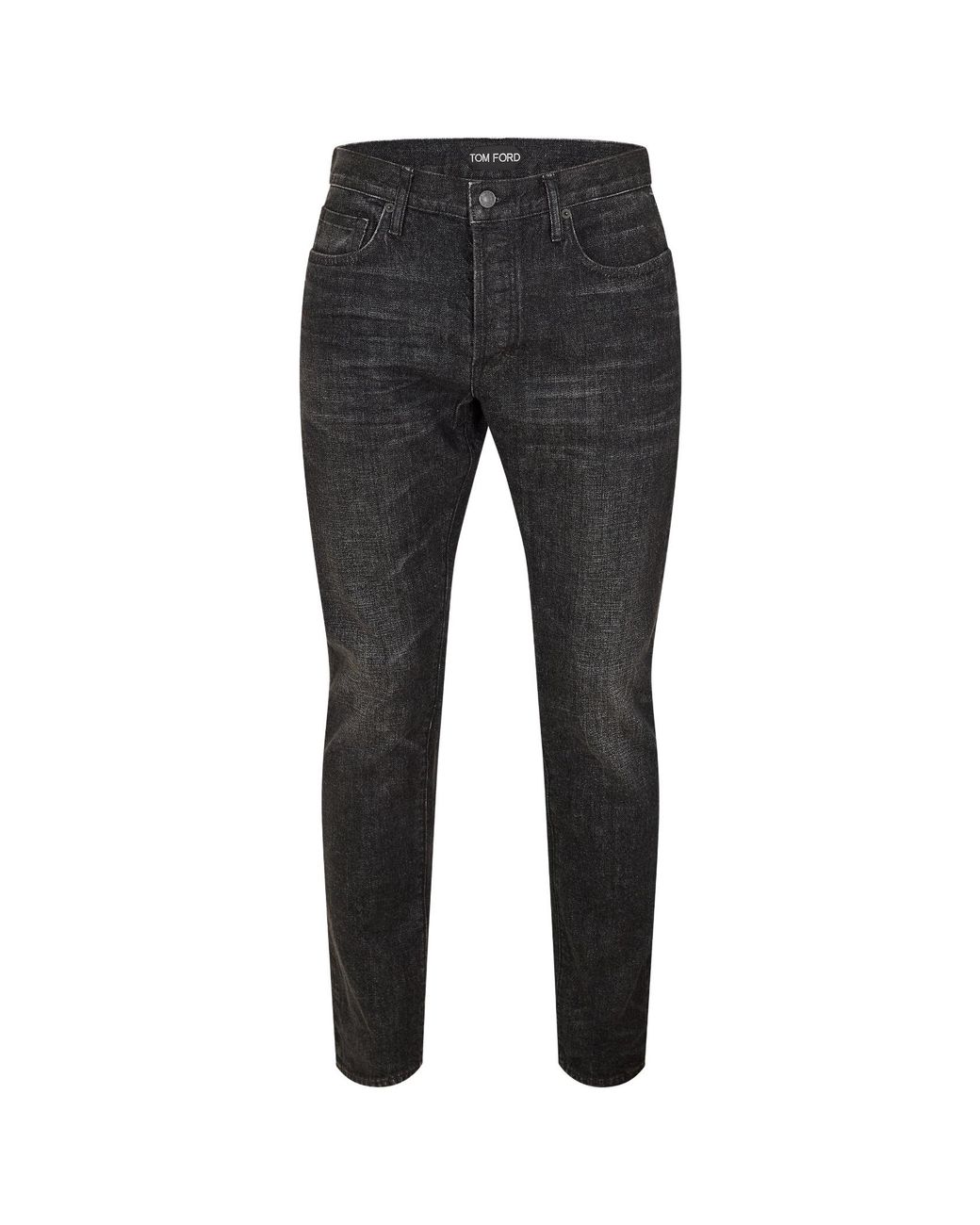 Tom Ford Black Straight-Leg Jeans for men