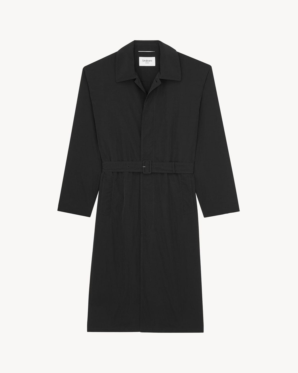 Saint Laurent Black Coat for men
