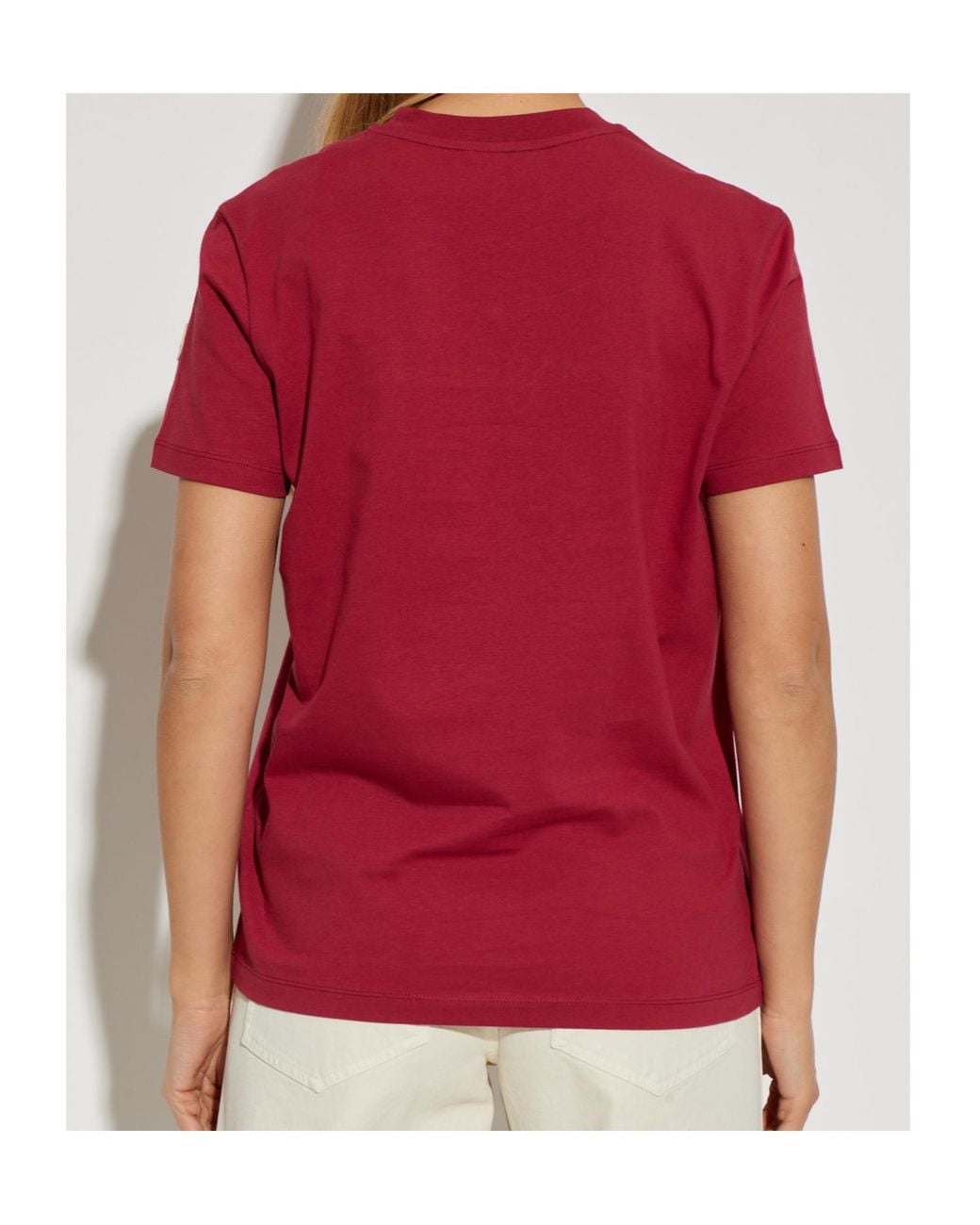 Moncler Embroidered Tonal Logo T-Shirt
