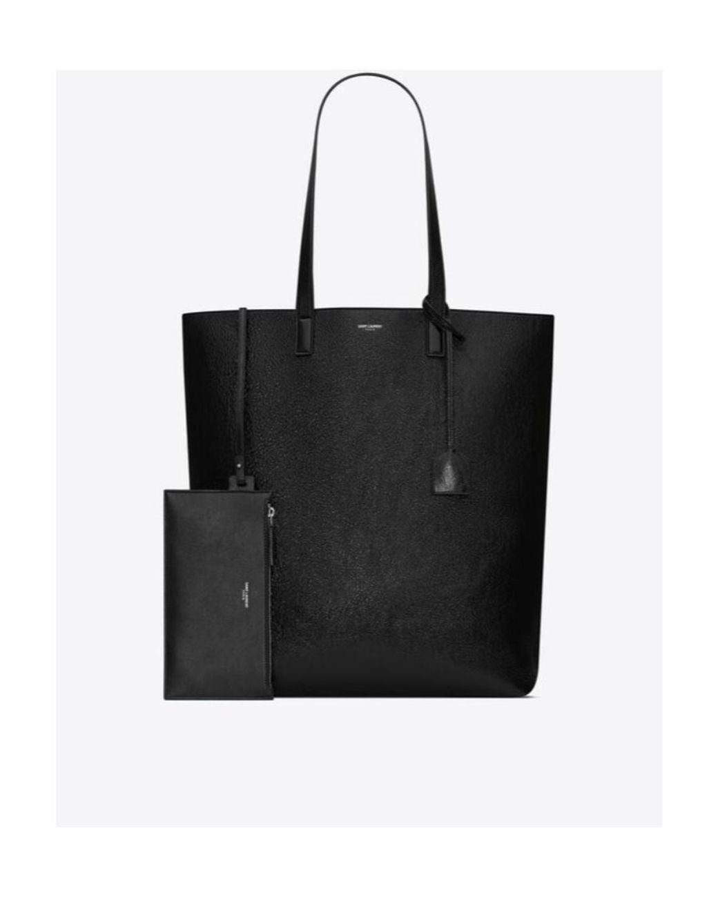 Saint Laurent Black Bold Shopping Bag for men