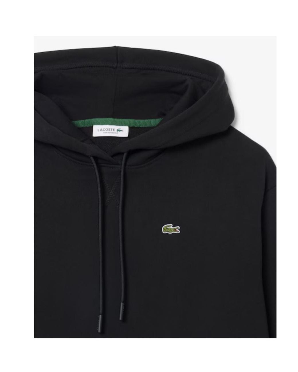Lacoste Blue Oversized Fleece Hoodie