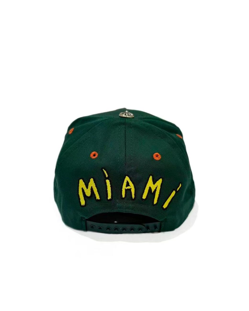 Chrome Hearts Green Logo Baseball Cap for men