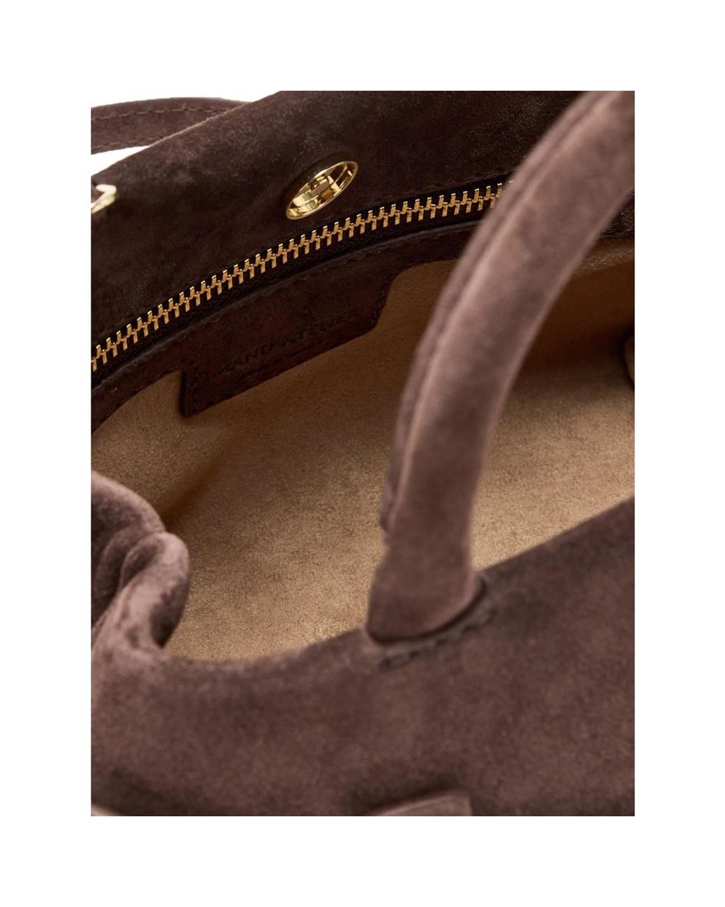 MANU Atelier Brown Leather Tote Bag