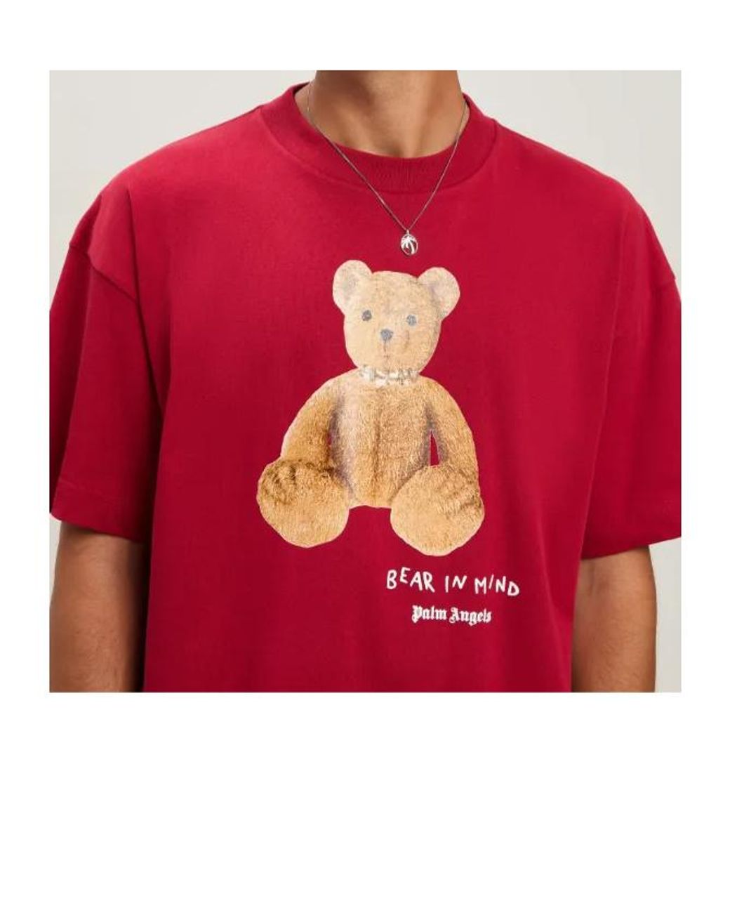 Palm Angels Red Bear for men
