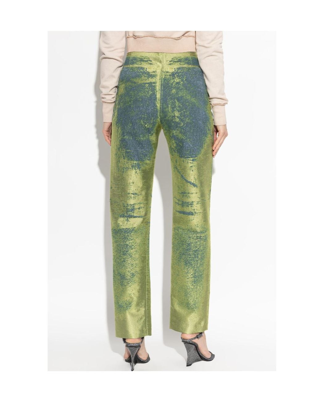 DIESEL Green D-Drelian-Fsi Trousers