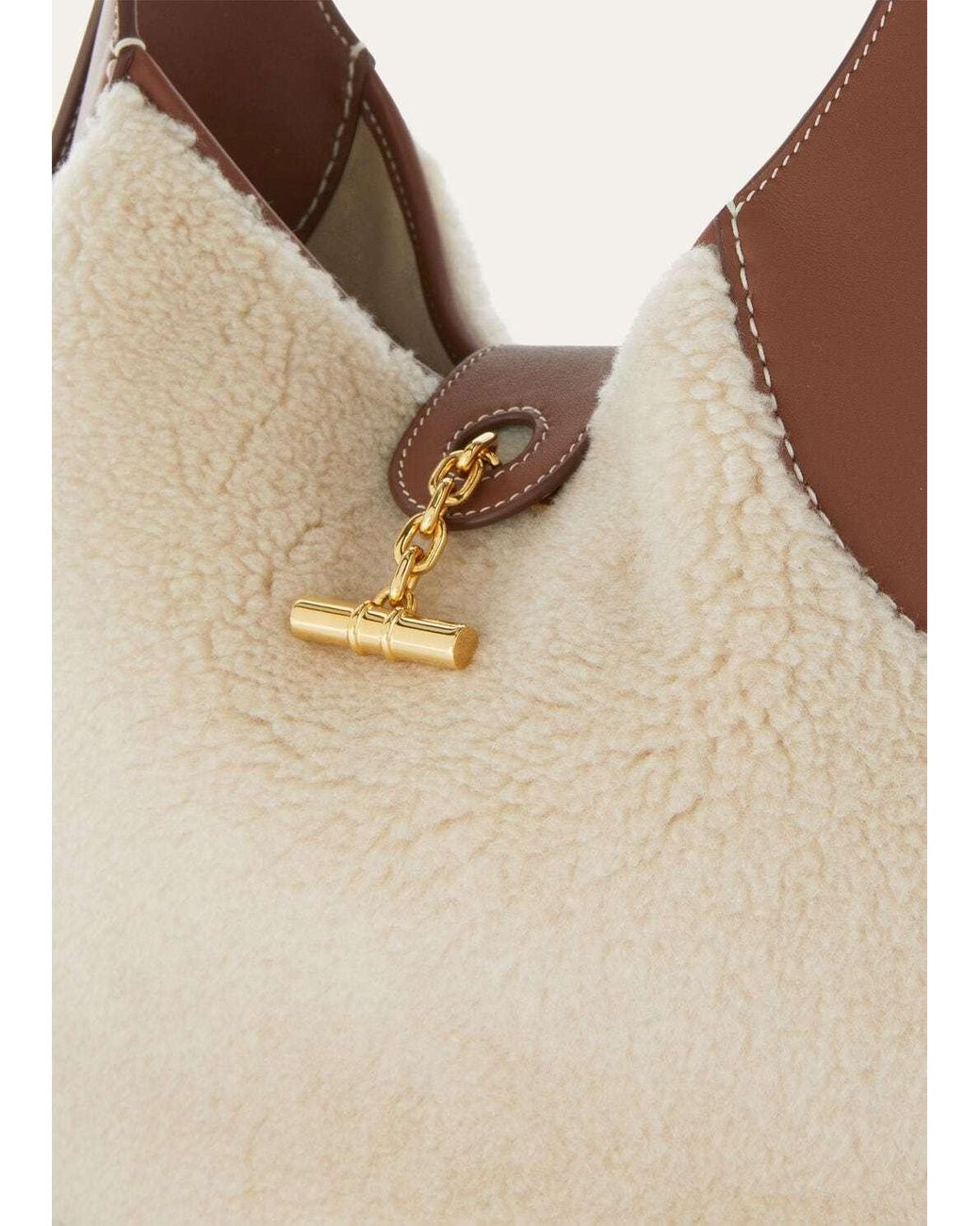 Loro Piana Natural Bobbin Medium Bag