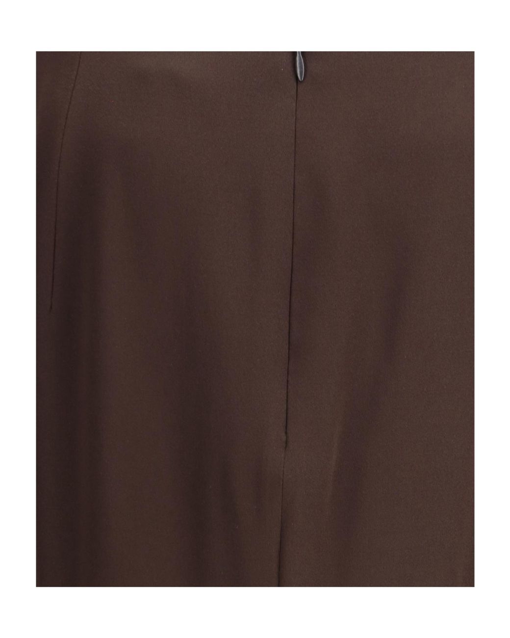 Tom Ford Brown Back Slit Pencil Skirt