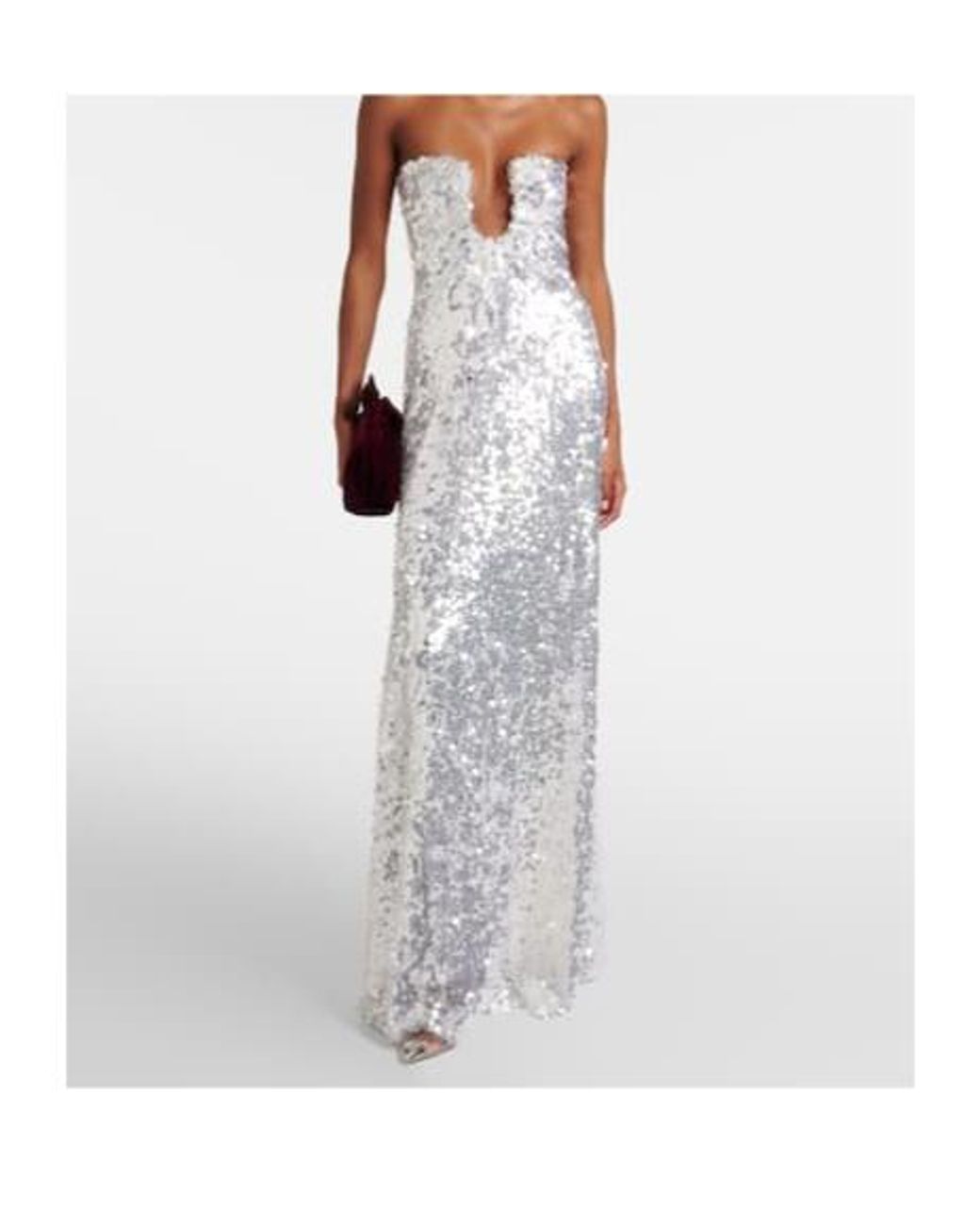 Christopher Esber White Sleeveless Dress