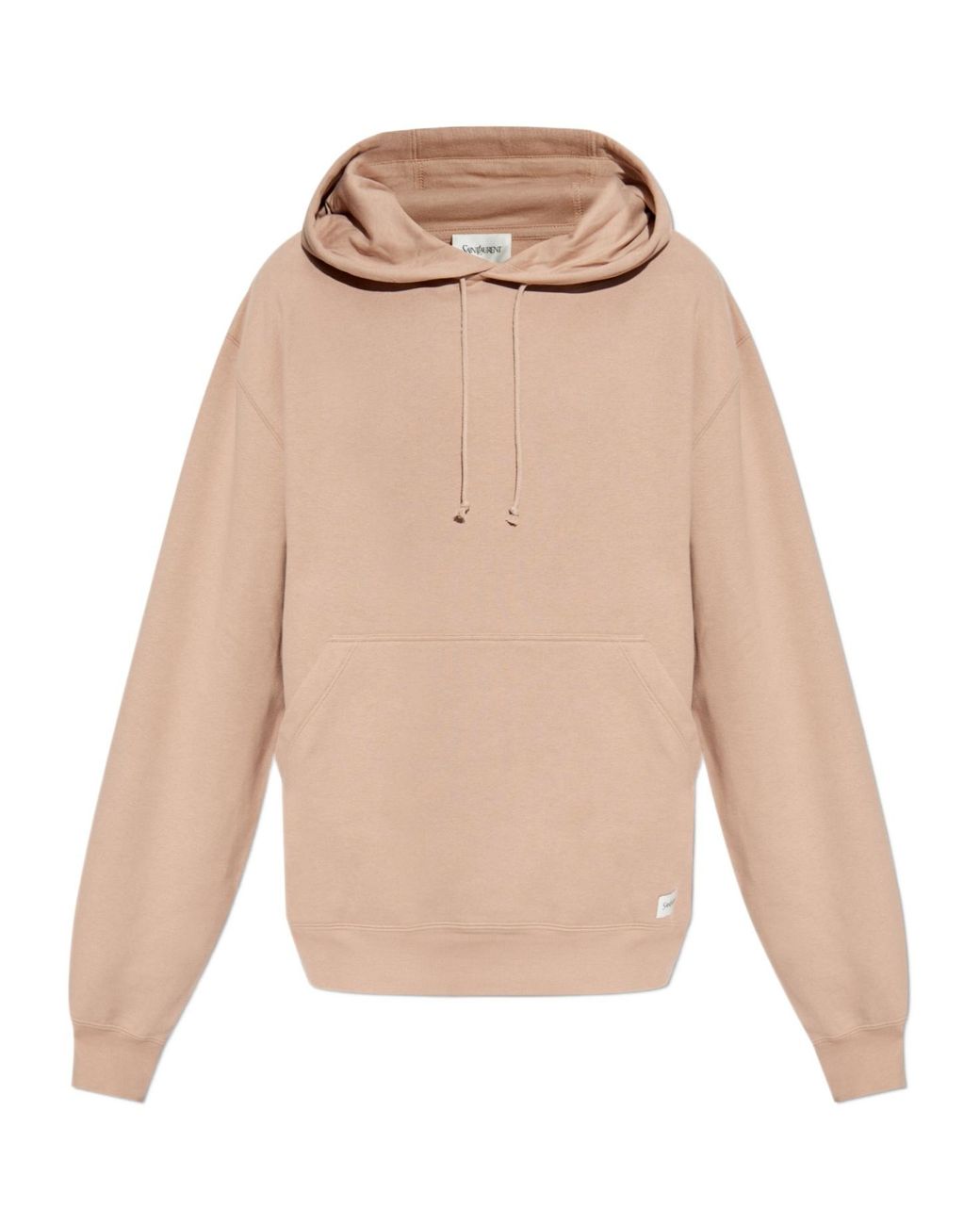 Saint Laurent Natural Oversized Hoodie for men