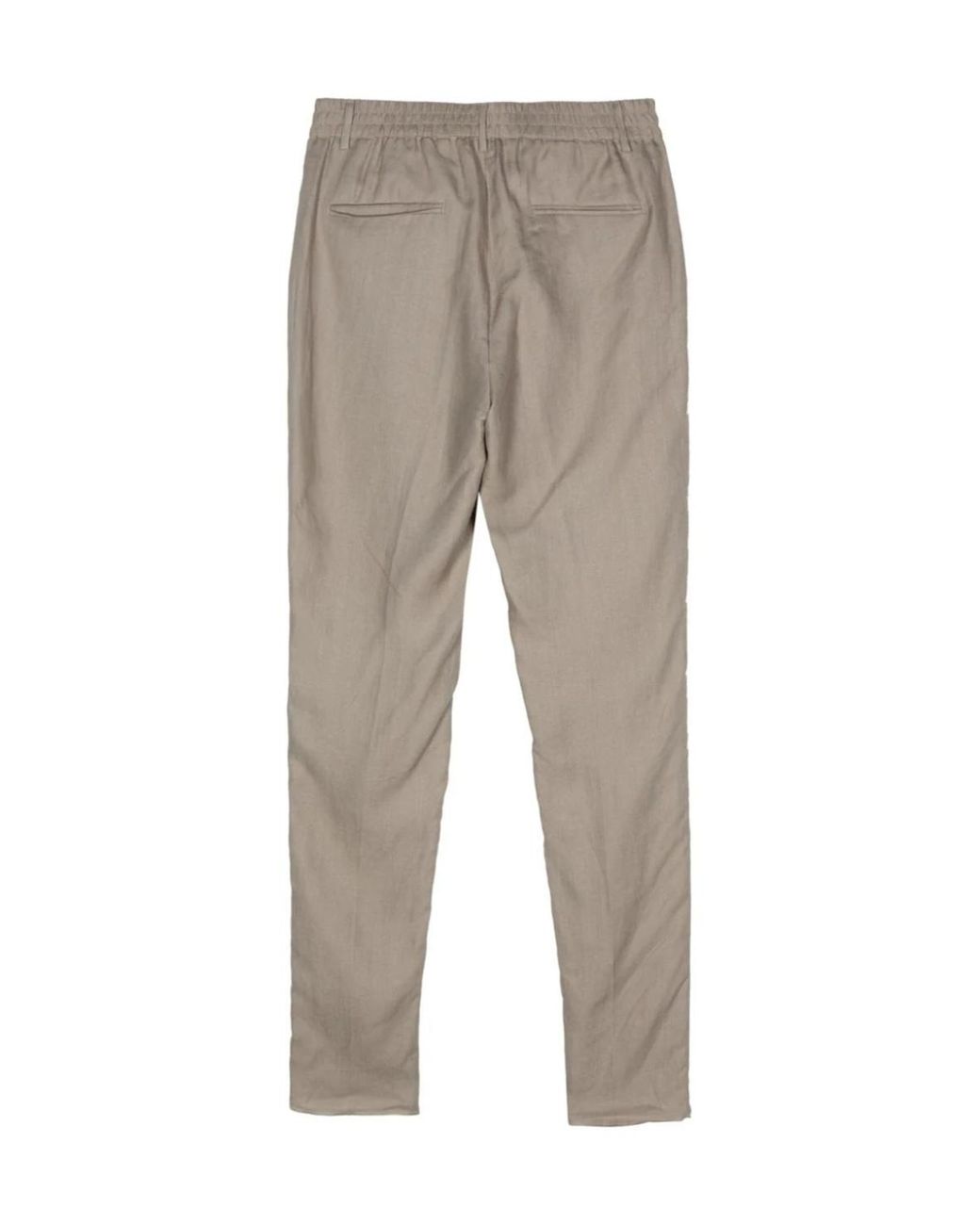 Peserico Gray Belt Loops Lounge Pants for men