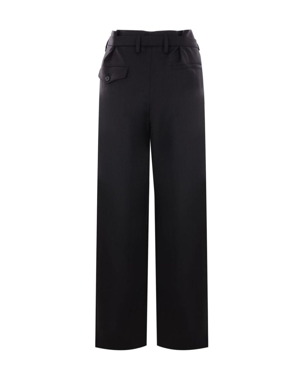 Ann Demeulemeester Black Linna High-Comfort Trousers