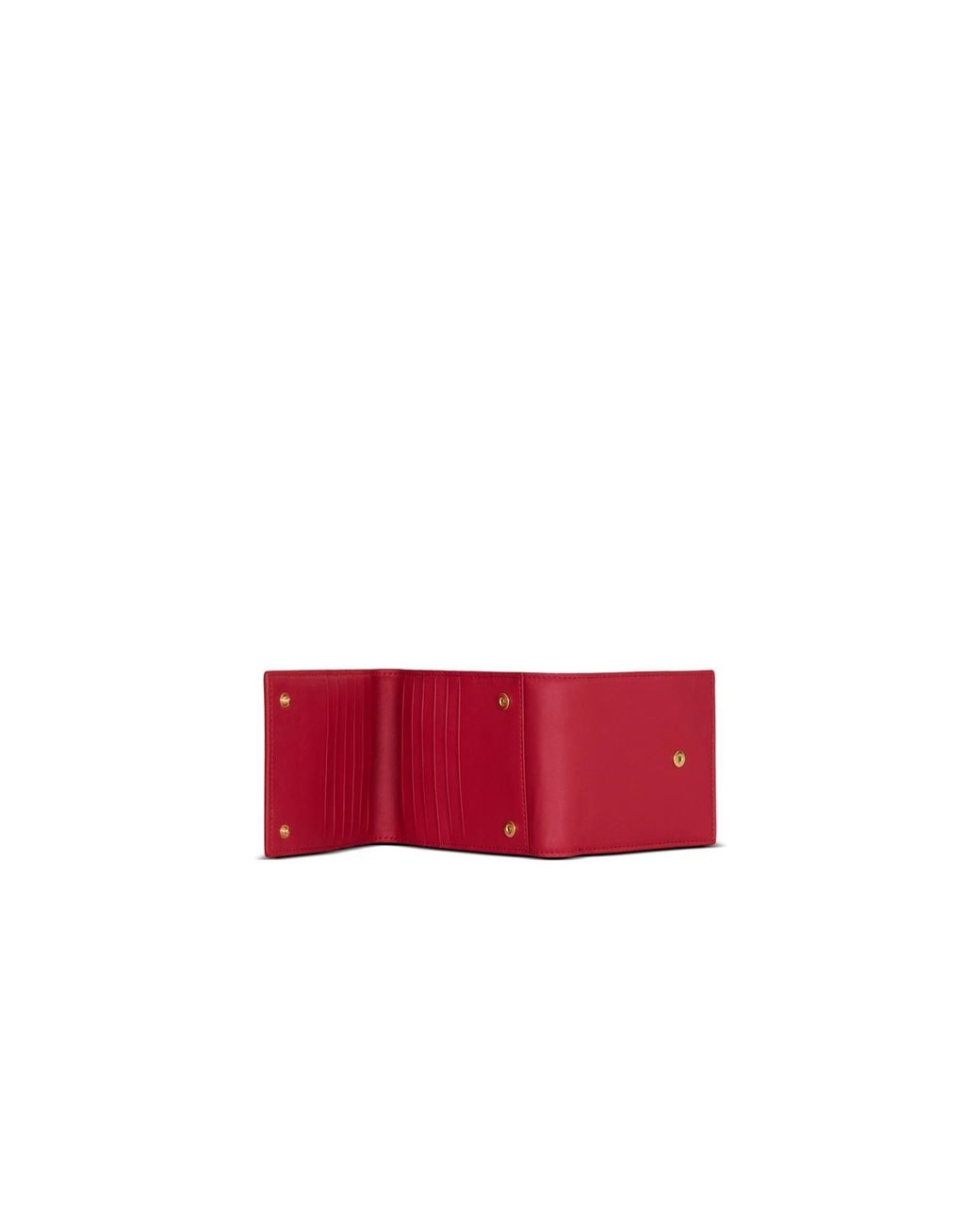 Balmain Red Pulse Trifold Wallet
