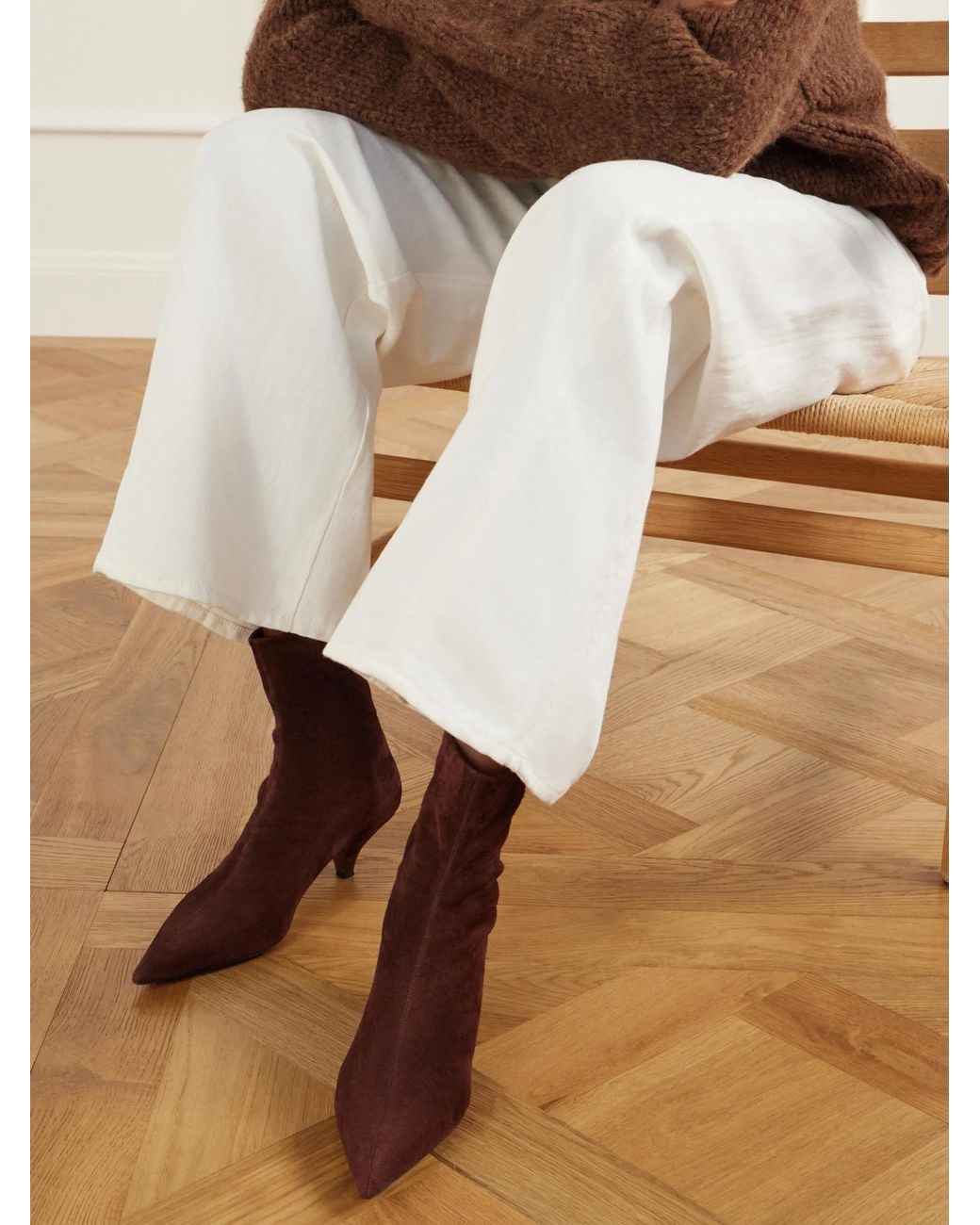 Neous Brown Suede Ankle Boots