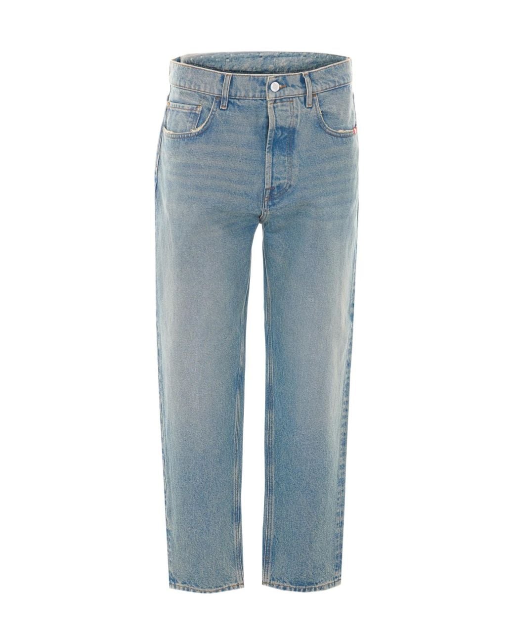 AMISH Blue Jeremiah Regular-Fit Jeans for men