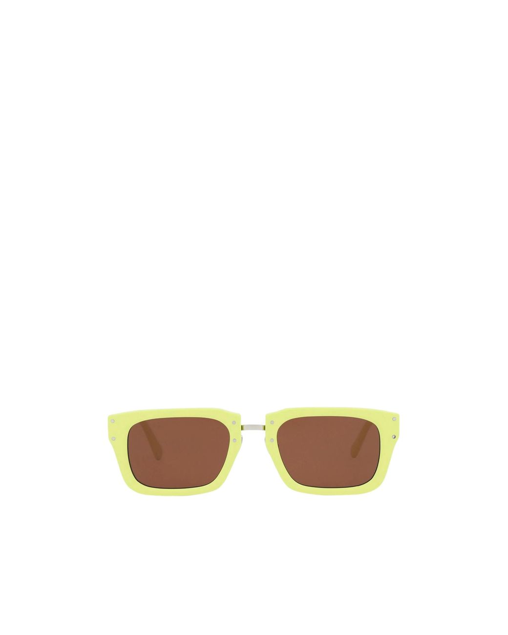Jacquemus Brown Rectangular Style Sunglasses