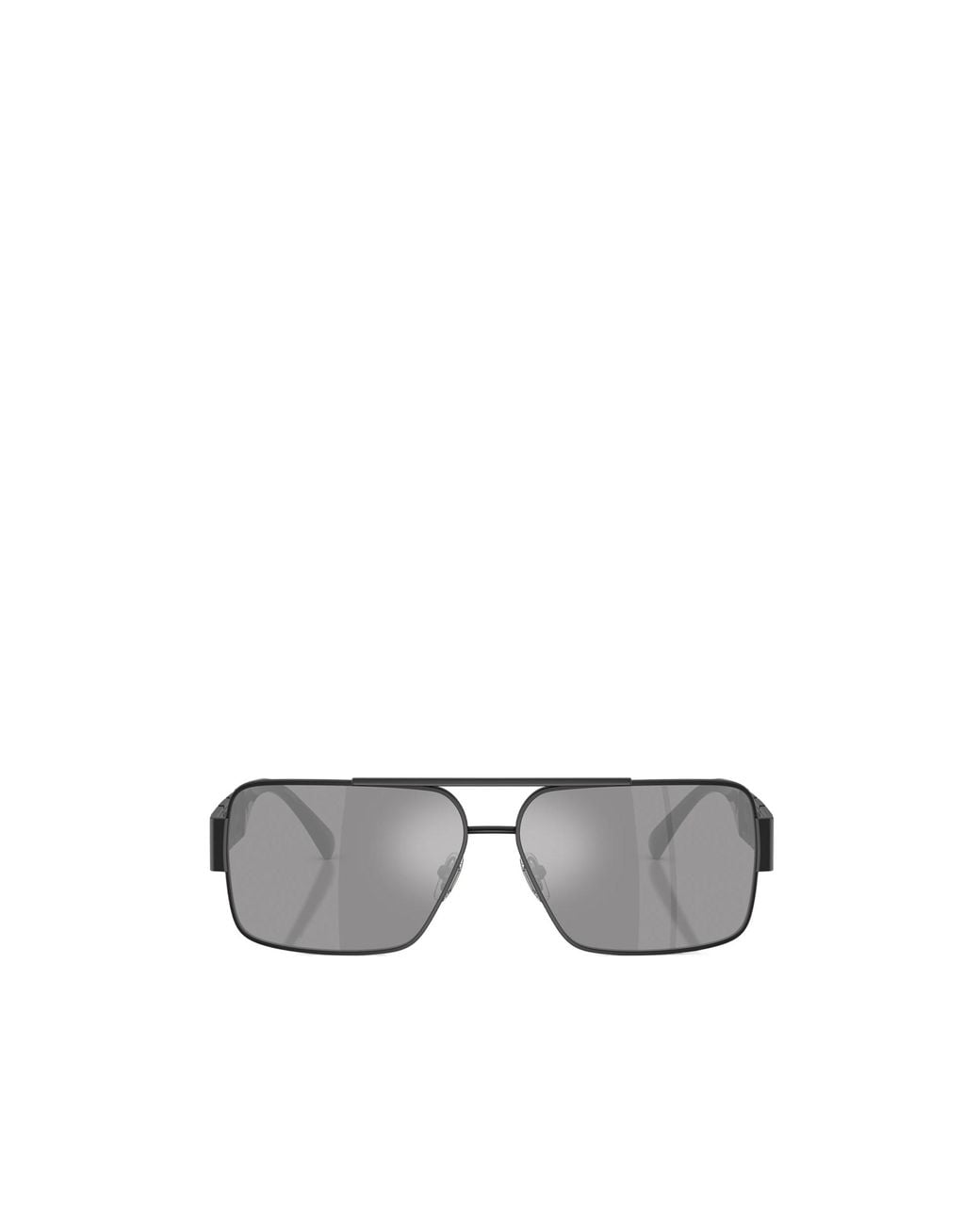 Versace Metallic Eyewear Rectangle Frame Sunglasses for men