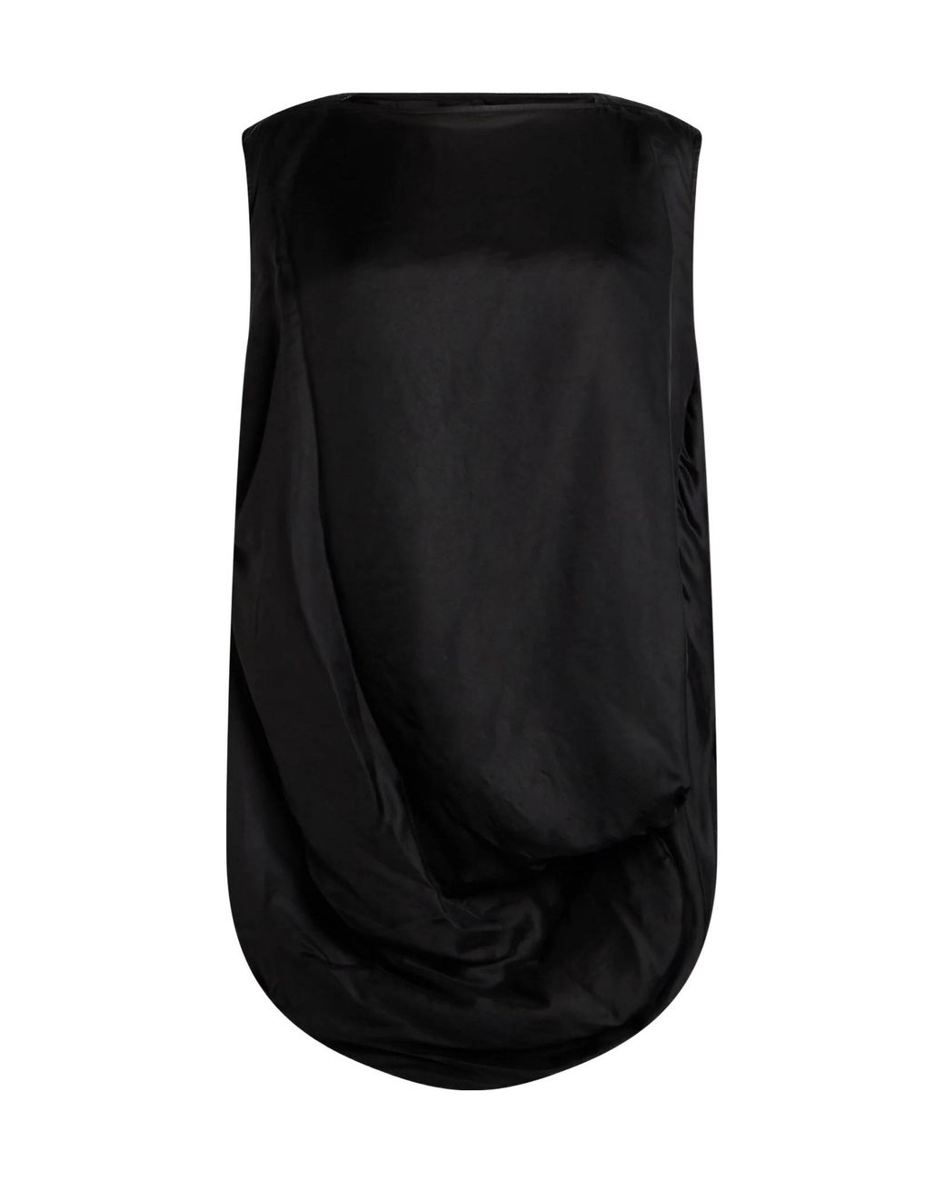 Rick Owens Black Top Viscose, Silk