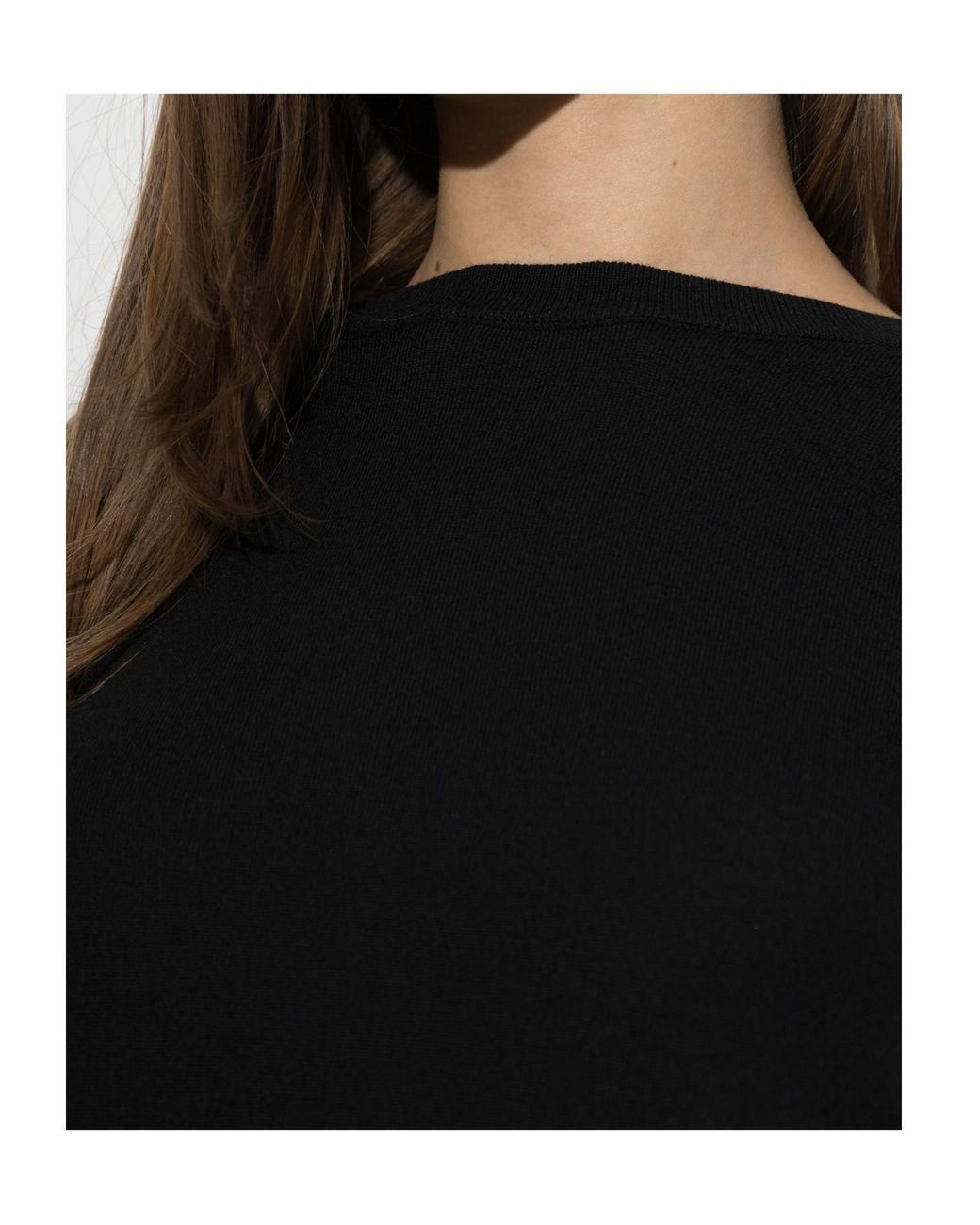 Blumarine Black Lace Patchwork Top