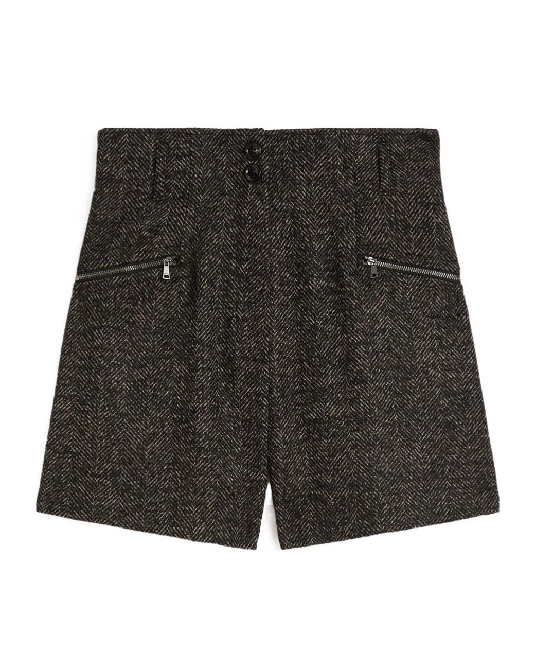 Max Mara Black Bolzano Shorts